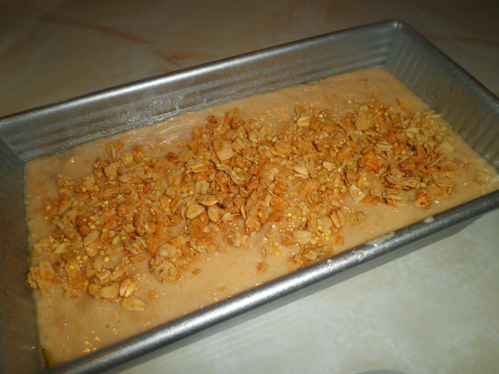 Secrets from the Cookie Princess Applesauce Granola Bread