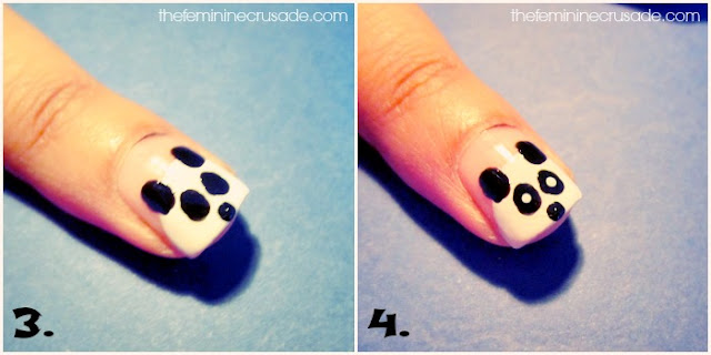 Panda Accent Nail - Tutorial Panda Accent Nail - Tutorial