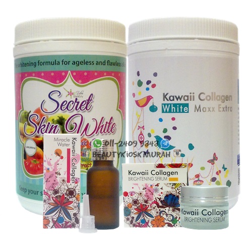 secret skin white kawaii collagen set jihan 2 kiosk secret skin white kawaii collagen set jihan 2 kiosk