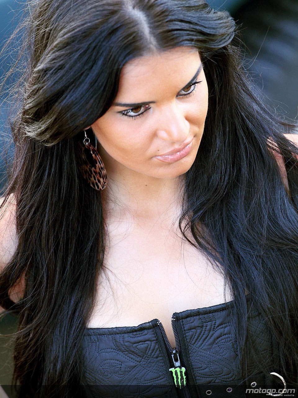 Paddock Girl at the Monster Energy grand Prix de France Autozone