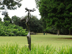 Plusieurs superbes bronzes au Jardin botanique de Singapour