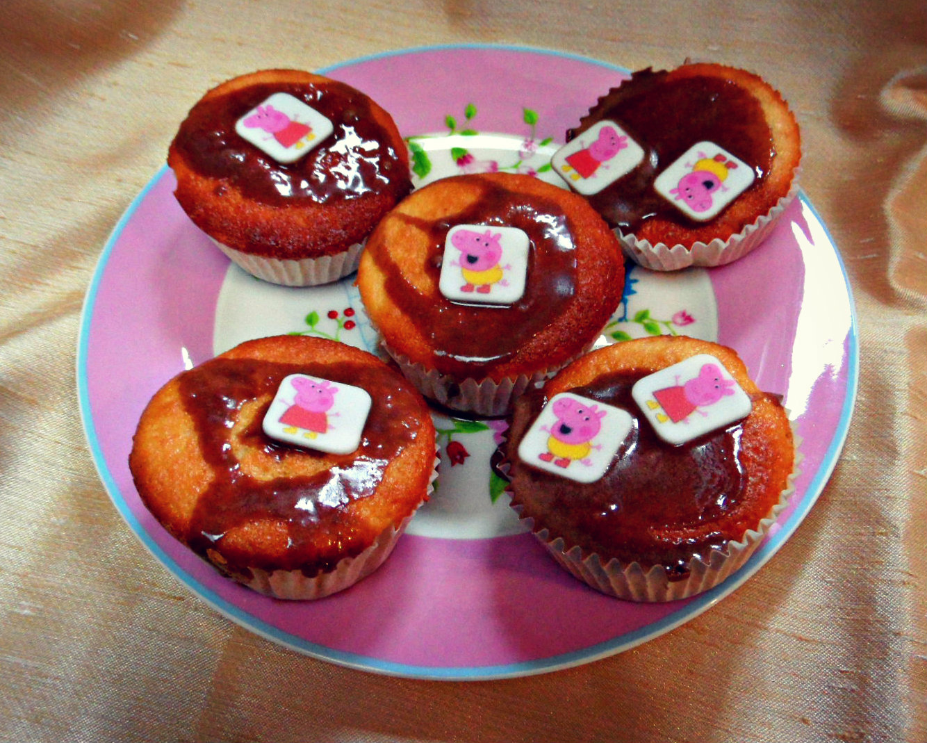 Chez Maximka Peppa Pig Muddy Puddle Cupcakes Chez Maximka Peppa Pig Muddy Puddle Cupcakes