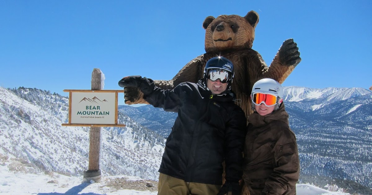 Sensory Overload Skiing at Bear Mountain (And Outnumbered by Boarders)