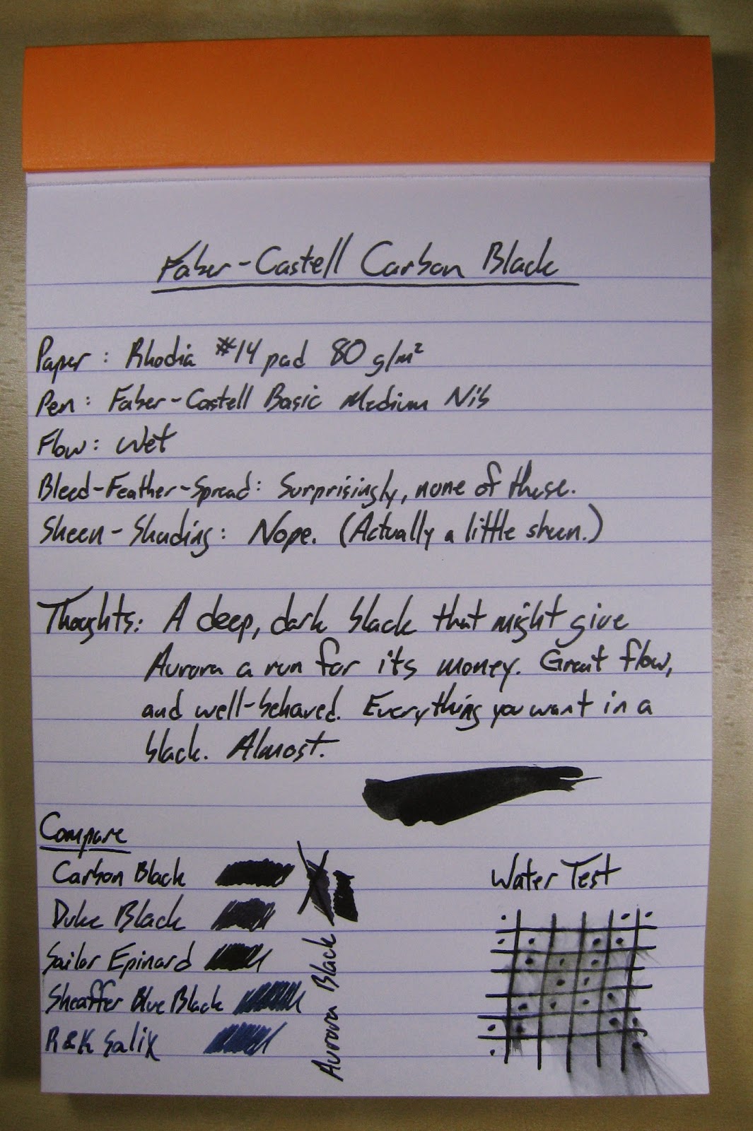 Platinum Carbon Black Ink Review 