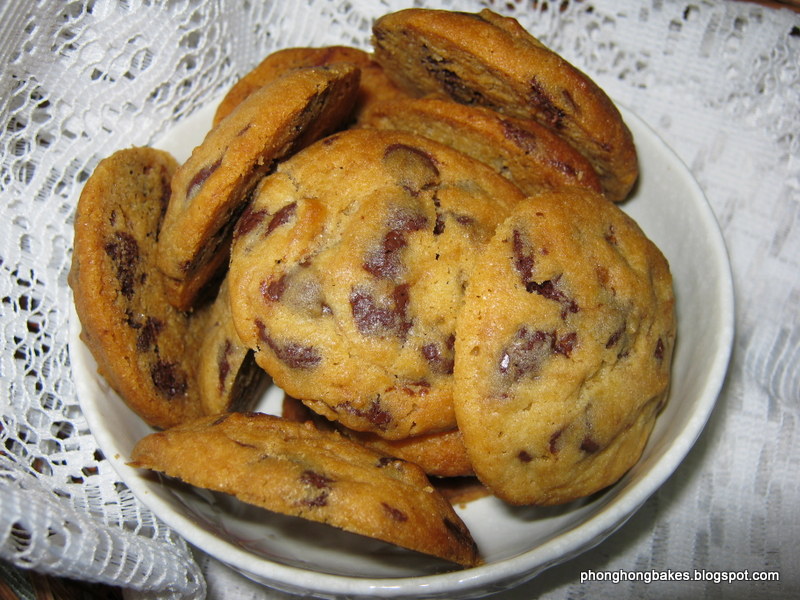 Phong Hong Bakes and Cooks! Malted Milk Chocolate Chip Cookies (Ree
