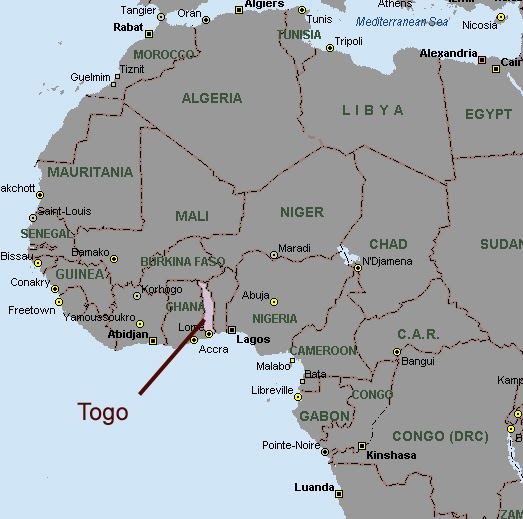 a heart for others Togo Facts