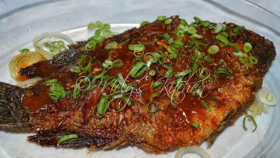 Mely's kitchen Tilapia with Thick Sauce