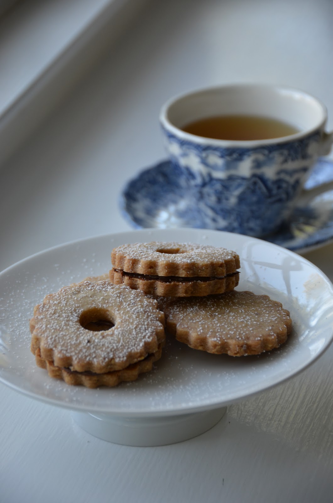 Playing with Flour Hazelnut shortbread cookies