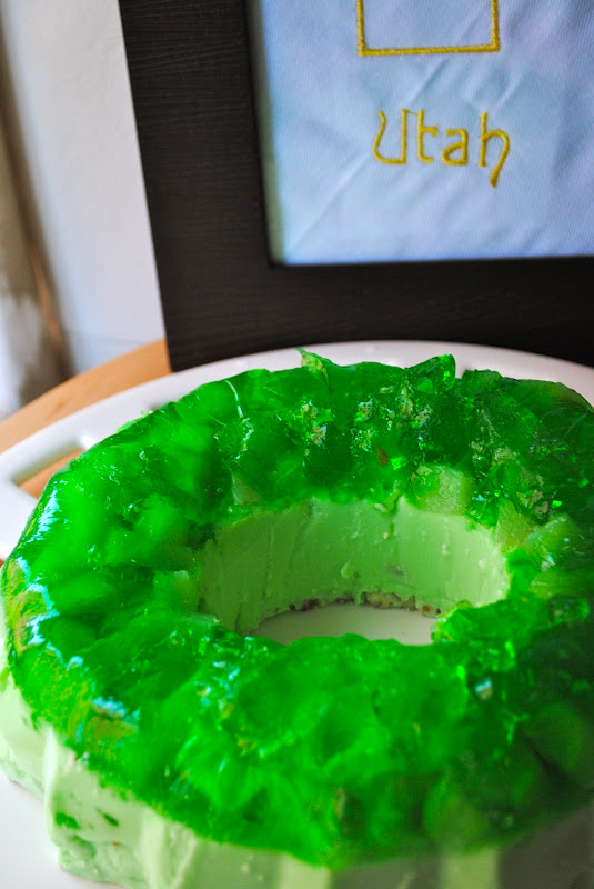 Sweet State of Mine Utah Green Jello Lime Divine