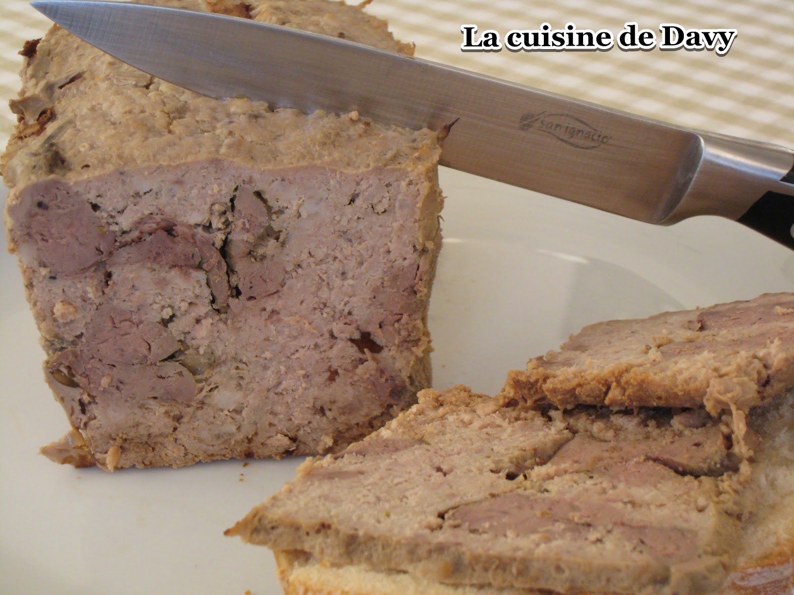 La cuisine de Davy Terrine de foie de volaille