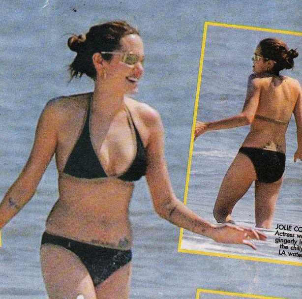 Angelina Jolie Bikini Pics.