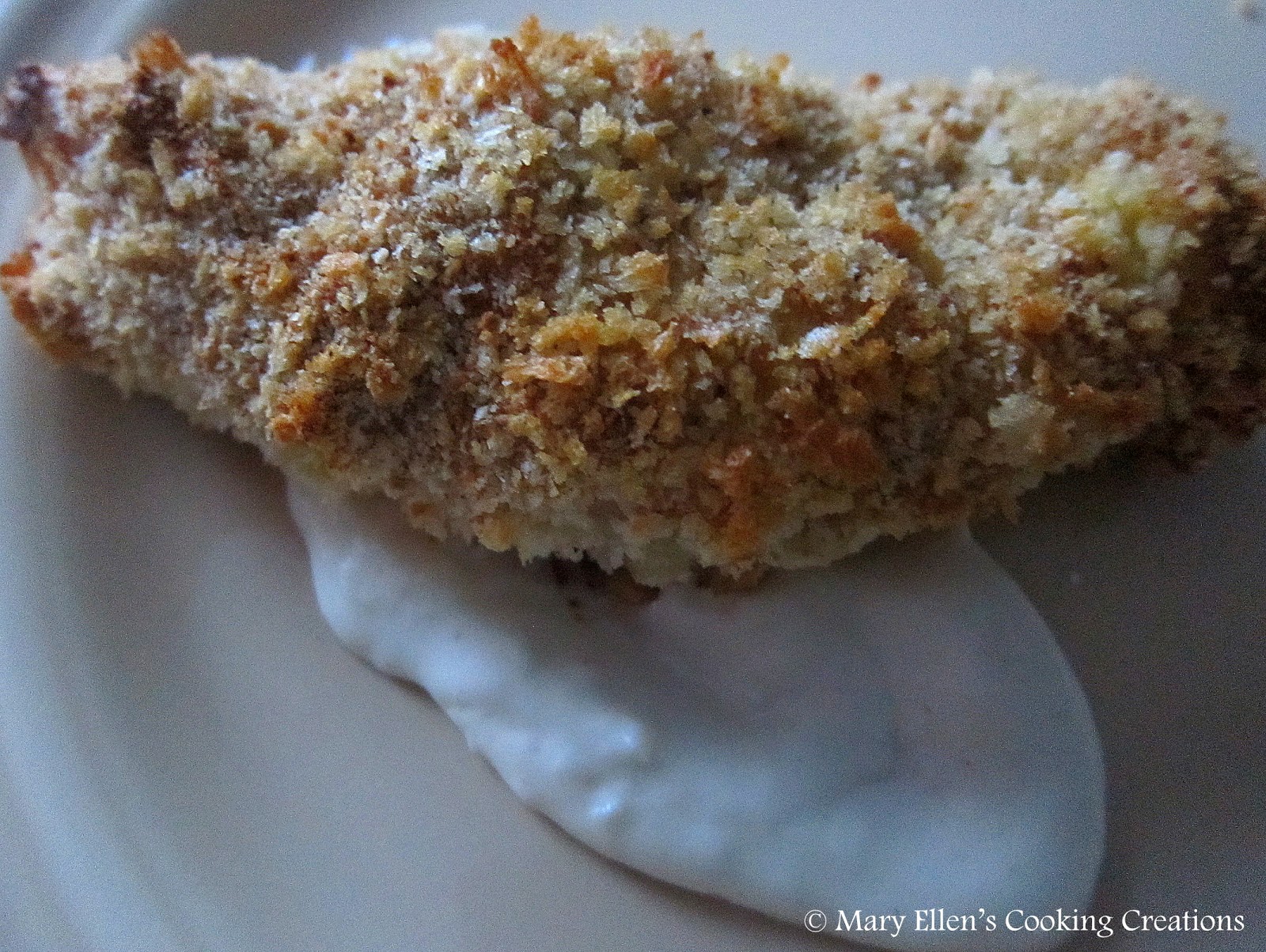 Mary Ellen's Cooking Creations Panko Crusted Chicken with Horseradish
