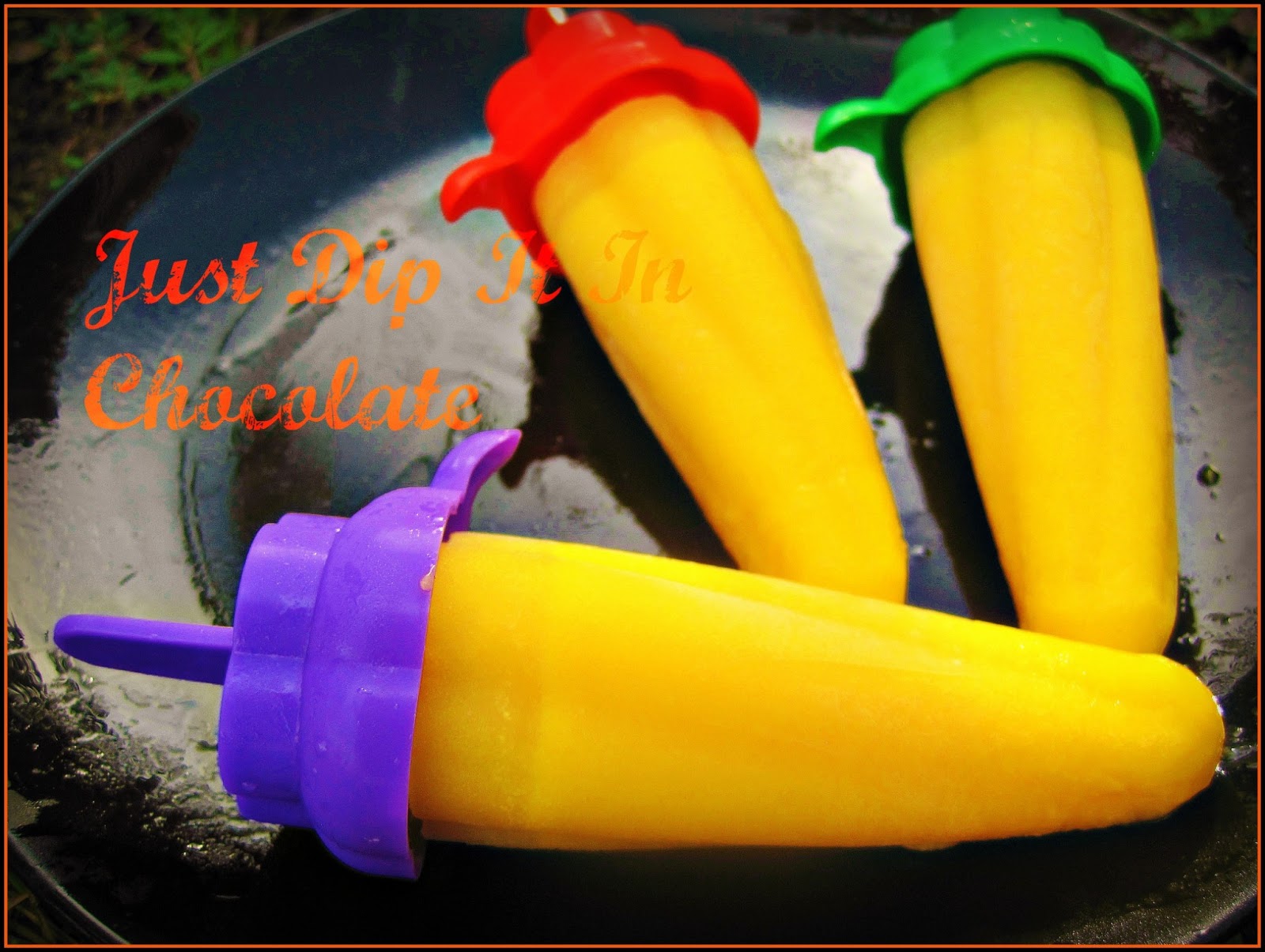 Just Dip It In Chocolate Homemade Slow Melt Orange Cream Popsicle Recipe