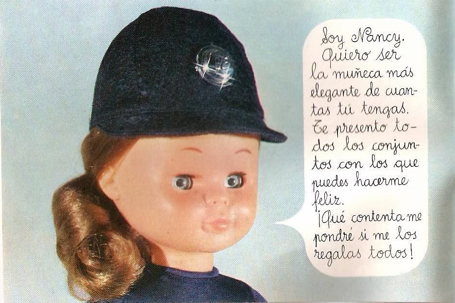 nancy azafata años 70