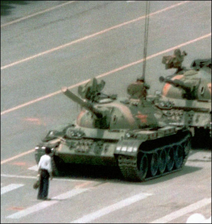 Chinese Protester Tank
