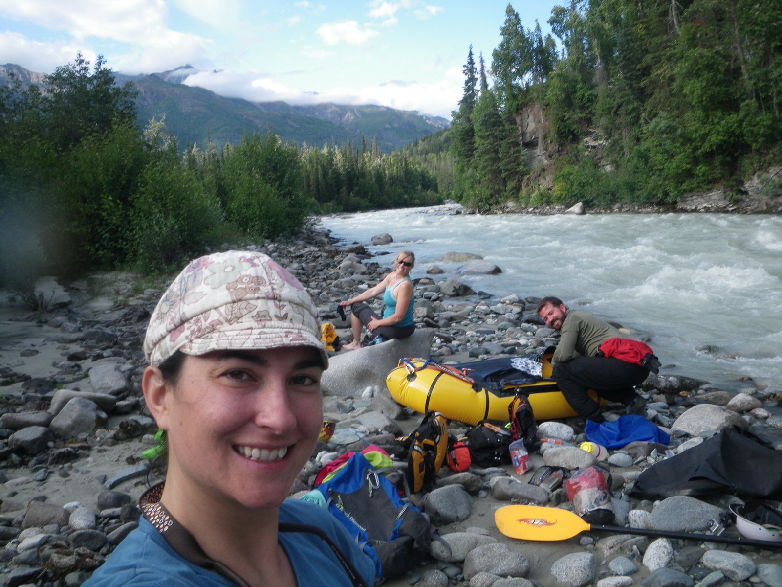 Places I Like to Go Packrafting the Chickaloon River