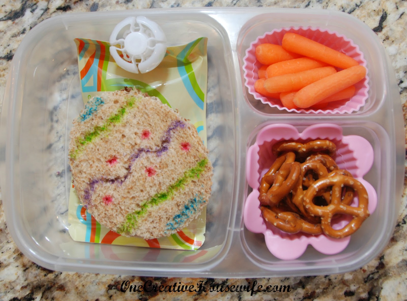 One Creative Housewife Lunches Week 29 {Easter & St. Patrick's Day Style}
