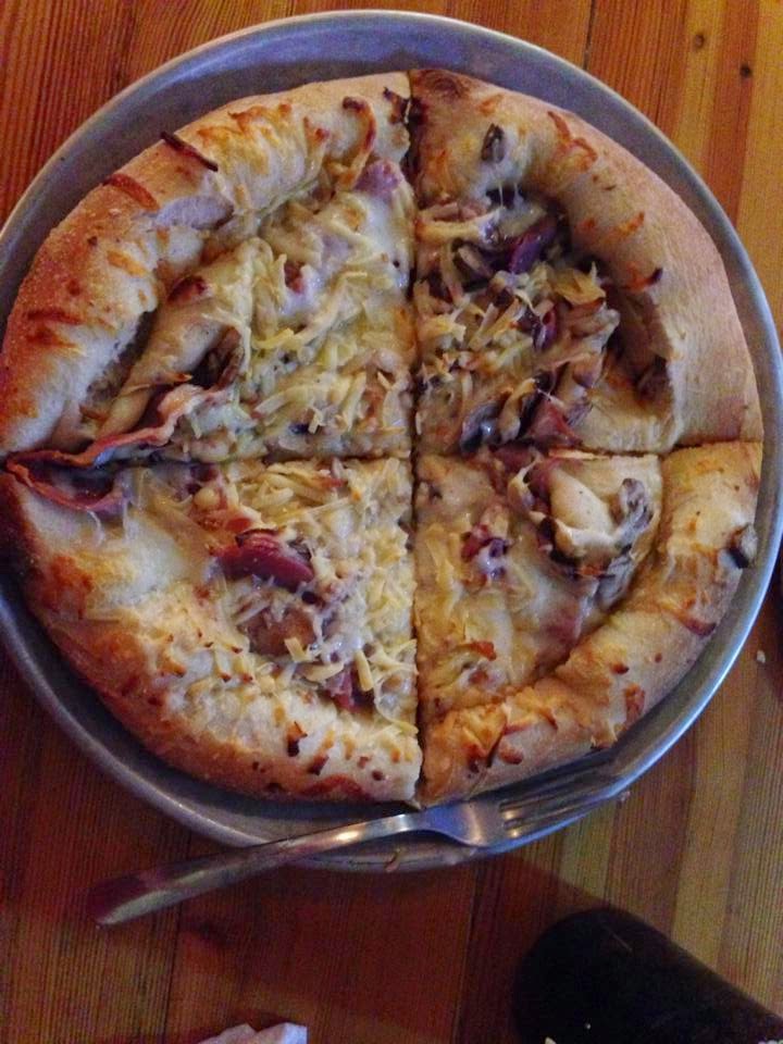 The Snorting Bull Foodie Post Lilly's Pizza in Durham