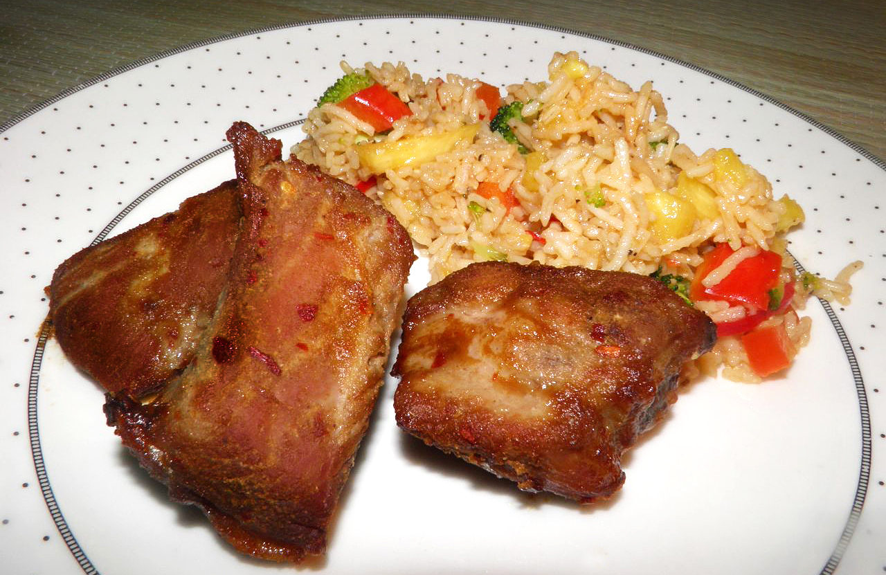 Docaitta Lifestyle Recipe Chinese Style Ribs & Pineapple Rice Salad