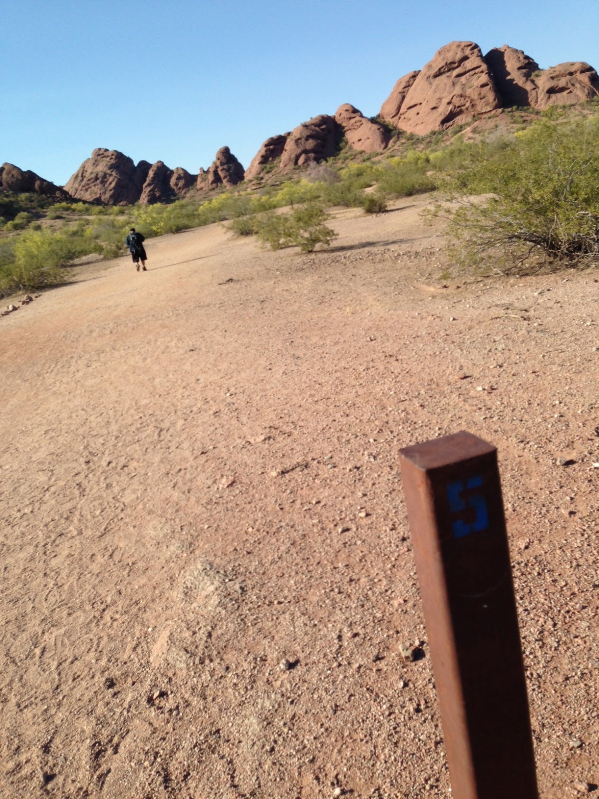 50 Hikes in my 50th Year Hike 35 Papago Park West Park Trailhead