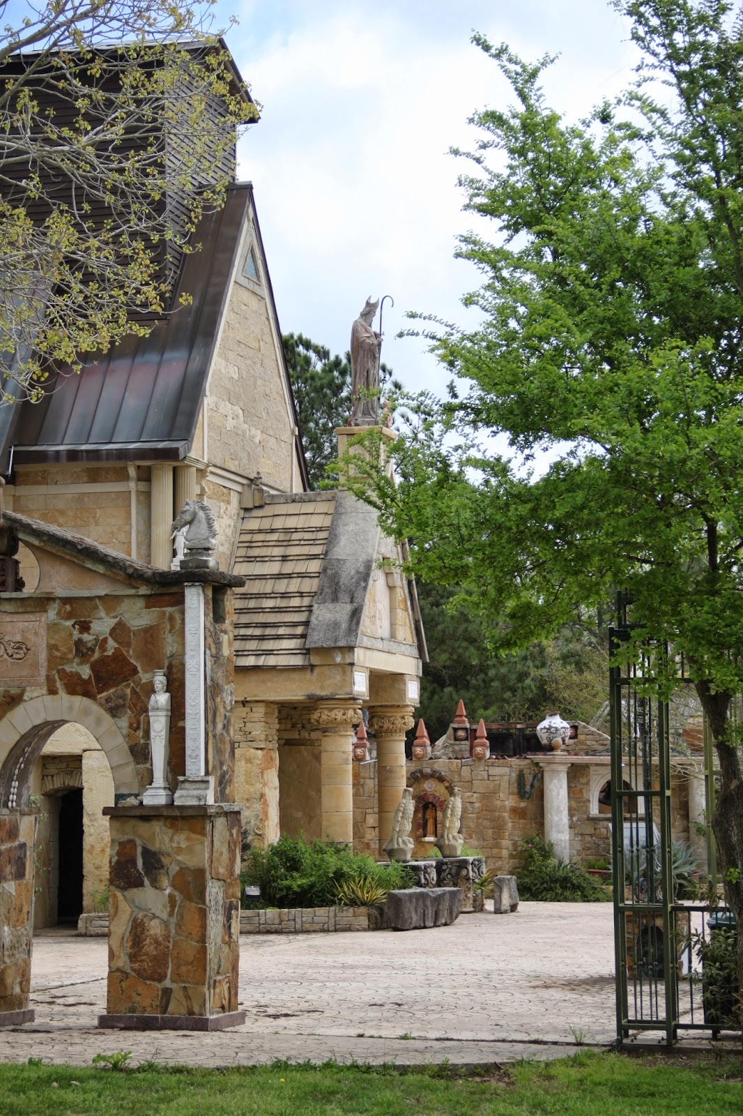 RockOakDeer Festival Hill at Round Top Stone Chapel and Plaza