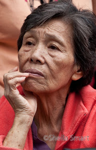 Pensive lady at Cabramatta