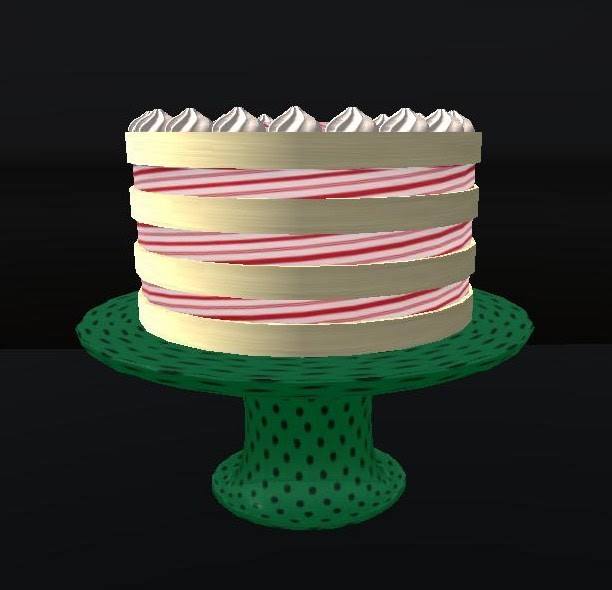 ArsVivendi Candy Cane Cake