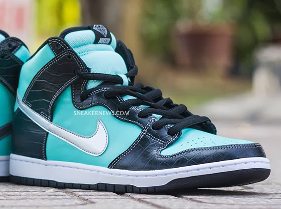 nike tiffany dunk high