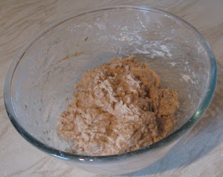 homemade bread mixture