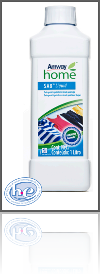 Beneficios AMWAY: Detergente Líquido SA8 Concentrado Para Ropa De AMWAY