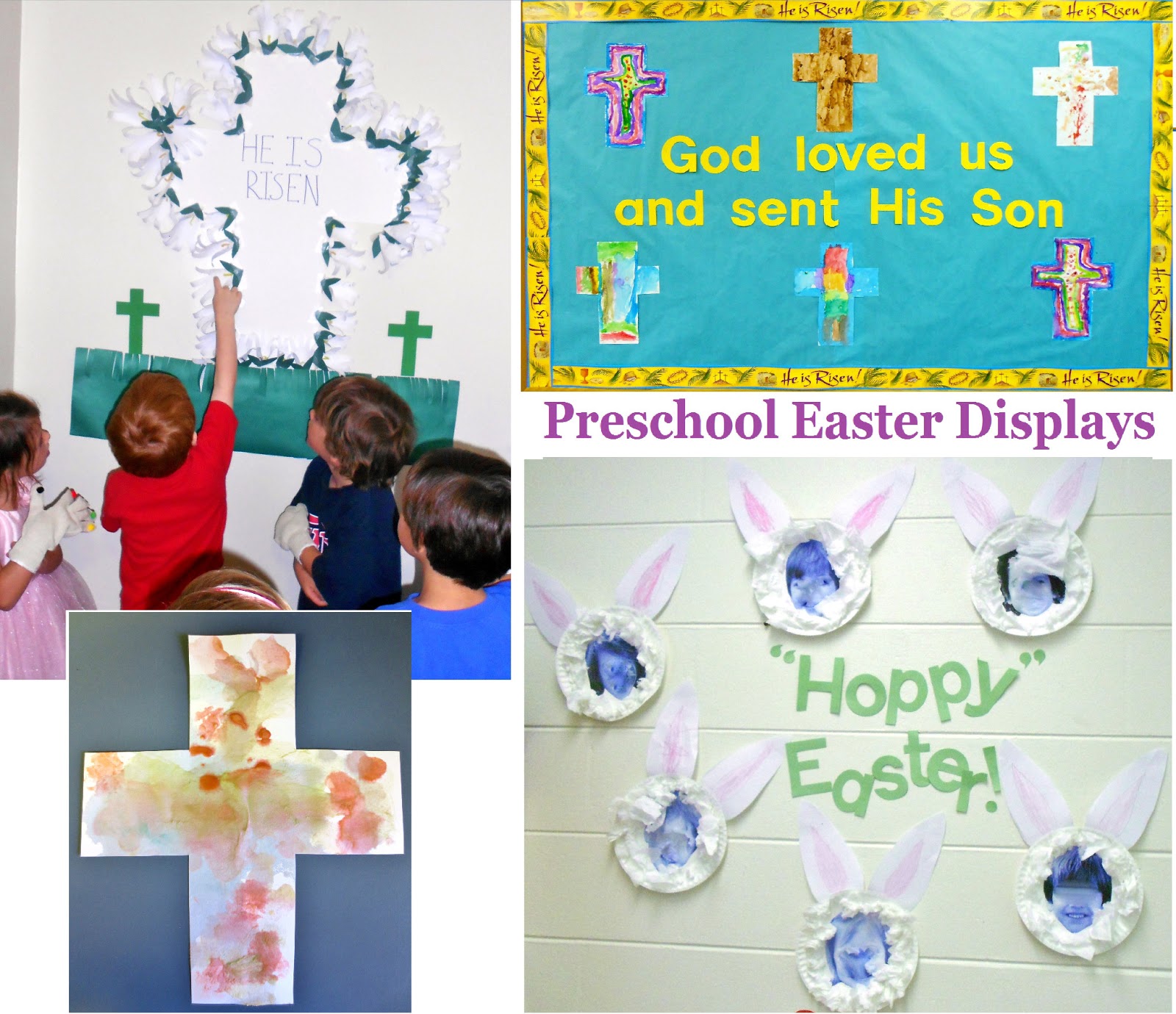 Princesses, Pies, & Preschool Pizzazz Easter Displays for Children