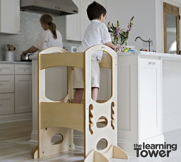 More Than Just Montessori Our Kitchen Tower Has Arrived!!