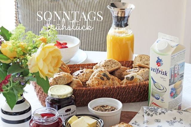 Amalie loves Denmark Frühstsücksbrötchen und dänische Marmelade