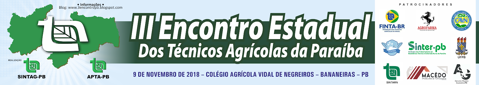 III Encontro Estadual dos Técnicos Agrícolas da Paraíba