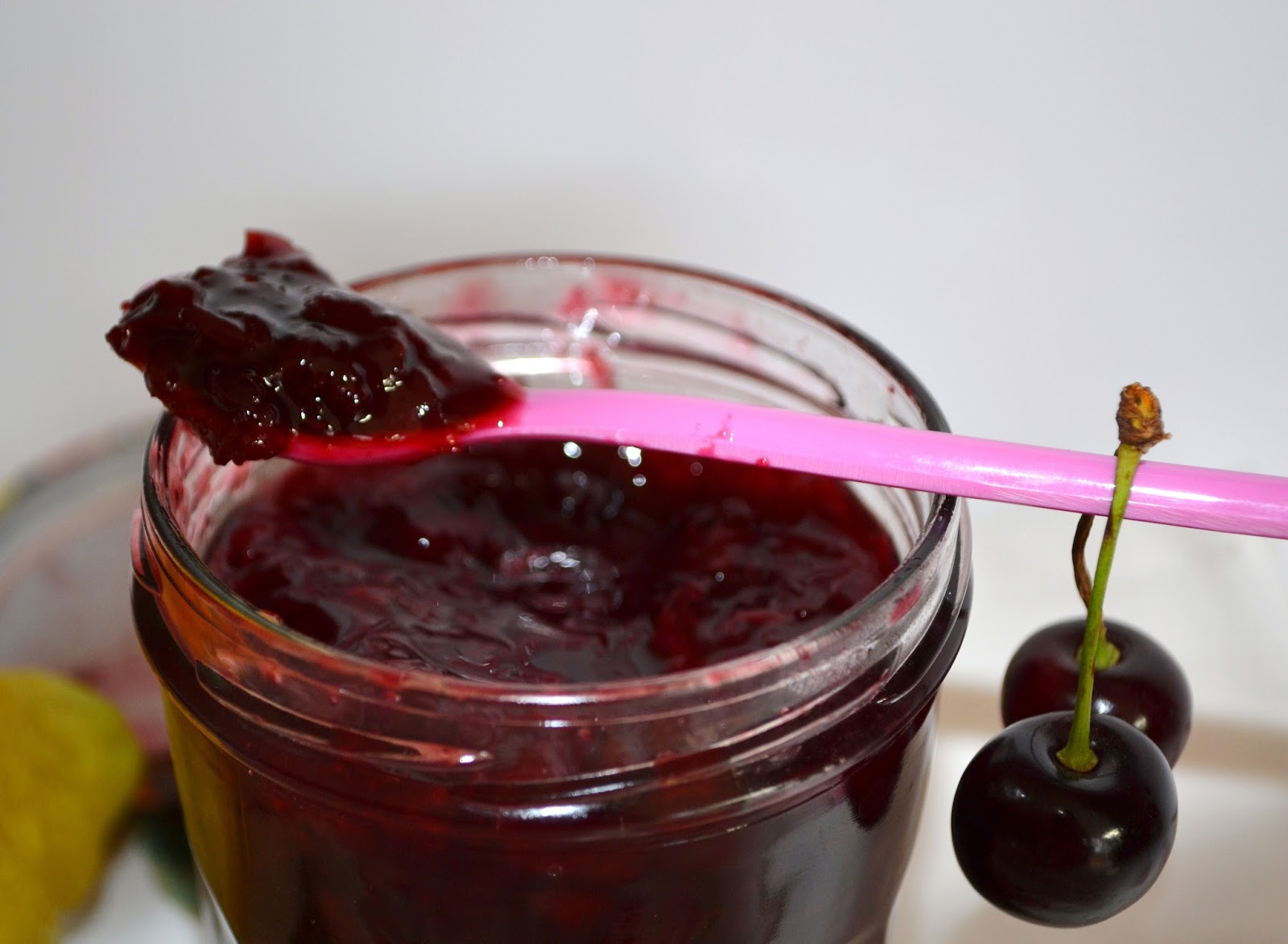 Privé de dessert!!! Confiture cerise & citron