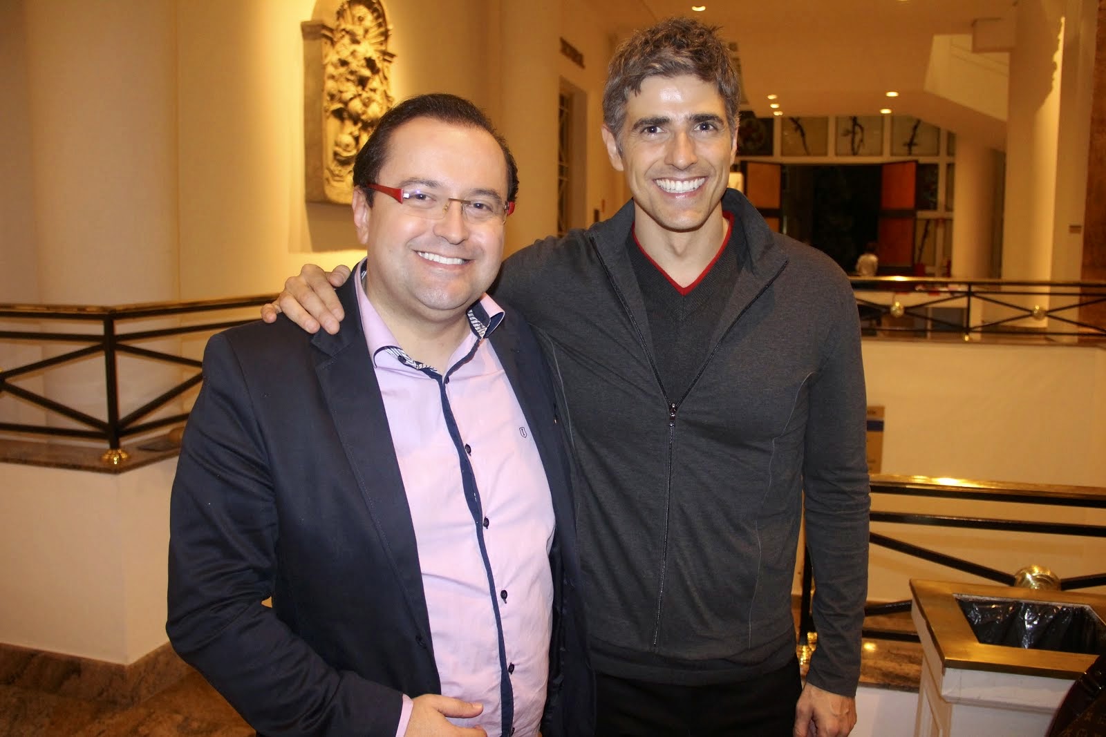 Antonio Carlos Gomes e Reinaldo Gianecchini