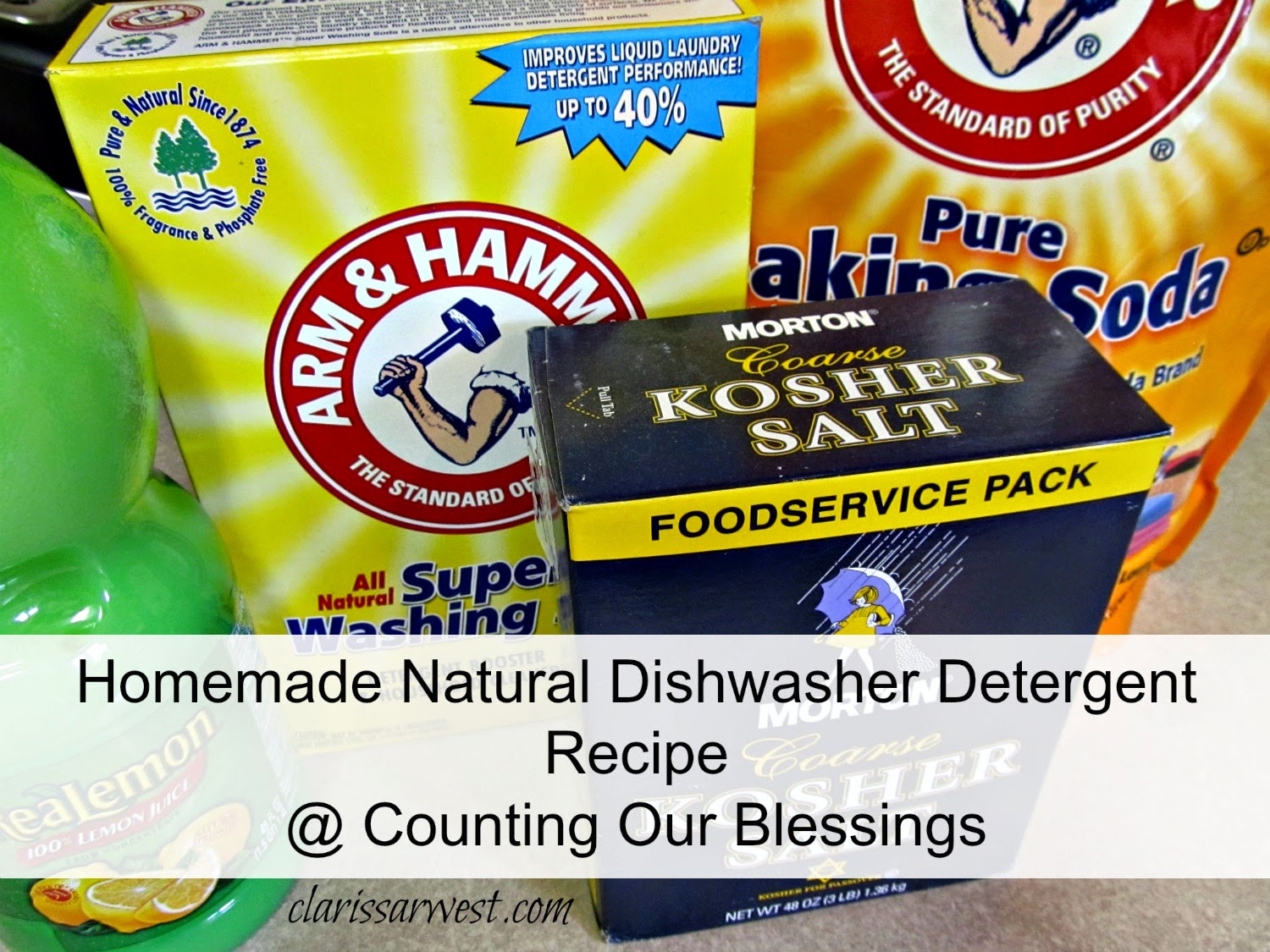 Clarissa R. West Counting Our Blessings Homemade Natural Powdered