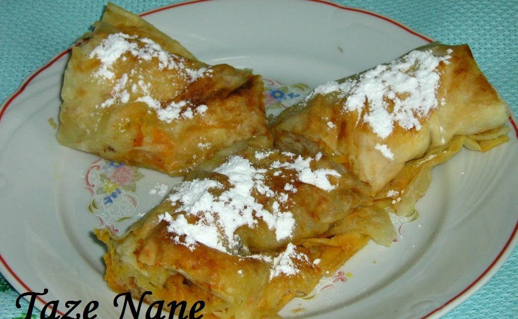 TAZE NANE ŞEKERLİ BAL KABAKLI BÖREK