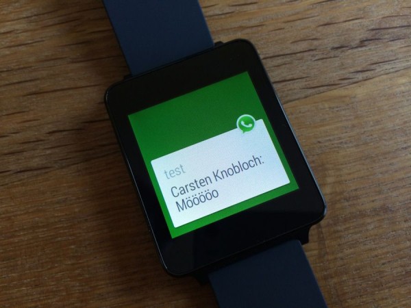 whatsapp android wear