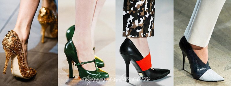 Fall 2013 Women's Fashion Shoes Trends