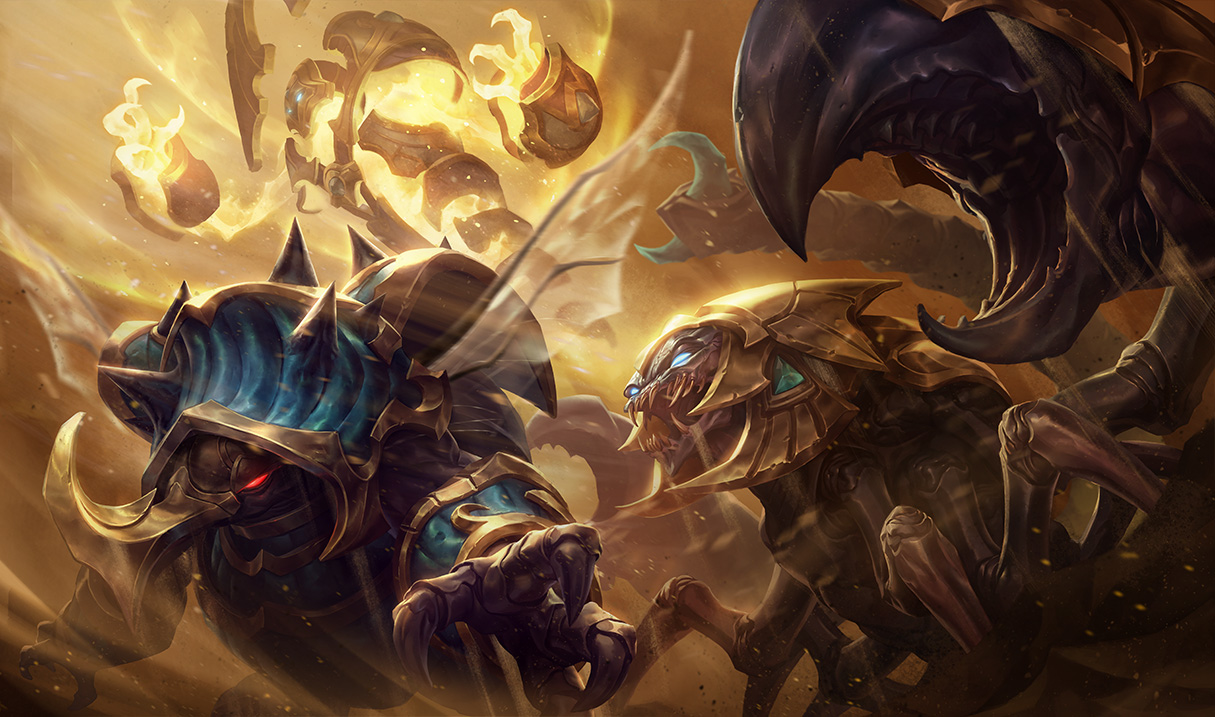 Surrender at 20 4/2 PBE Update Splash Art for Arclight Vayne