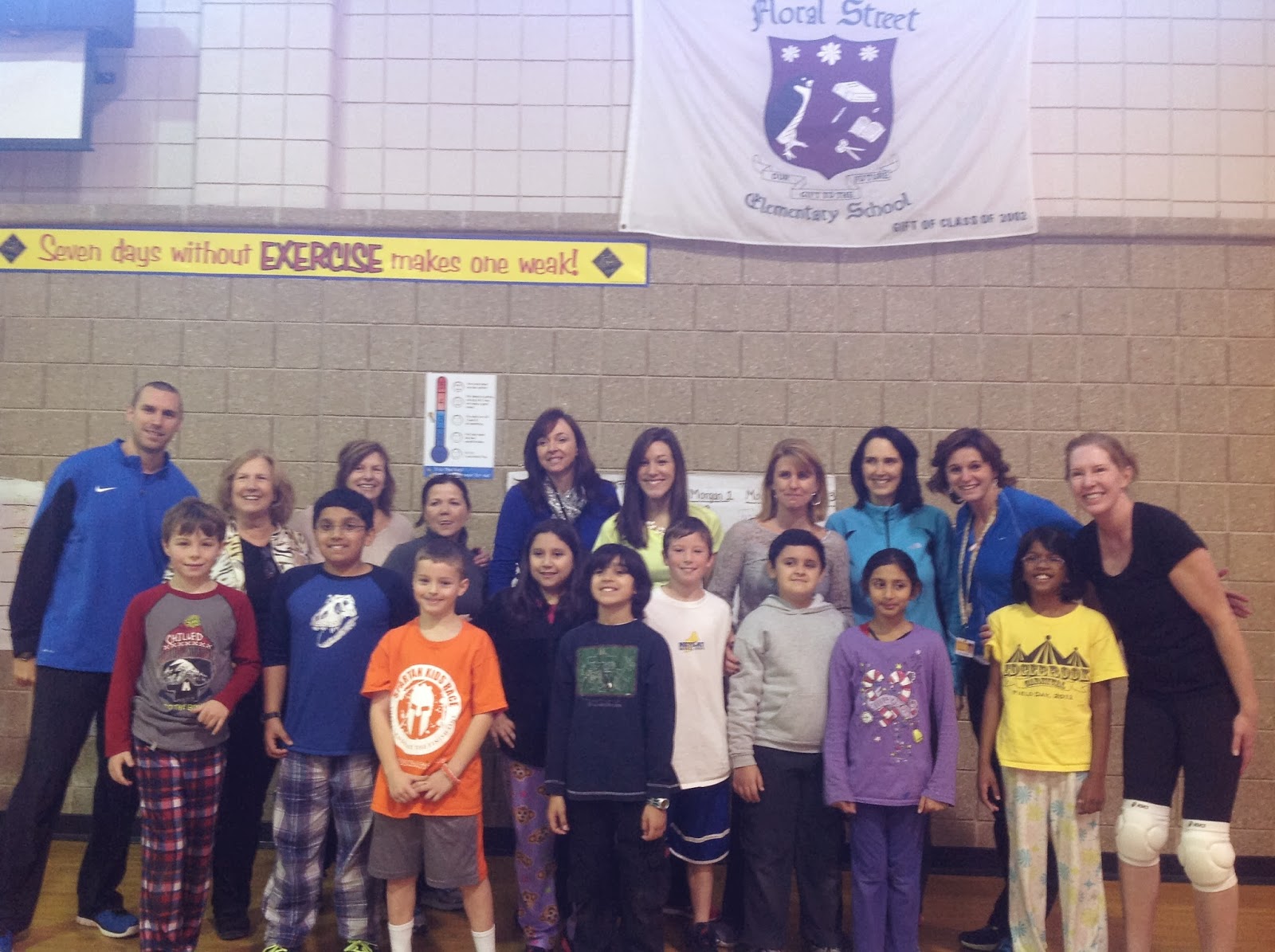 Floral Street School Physical Education 4th Grade Volleyball Tournament