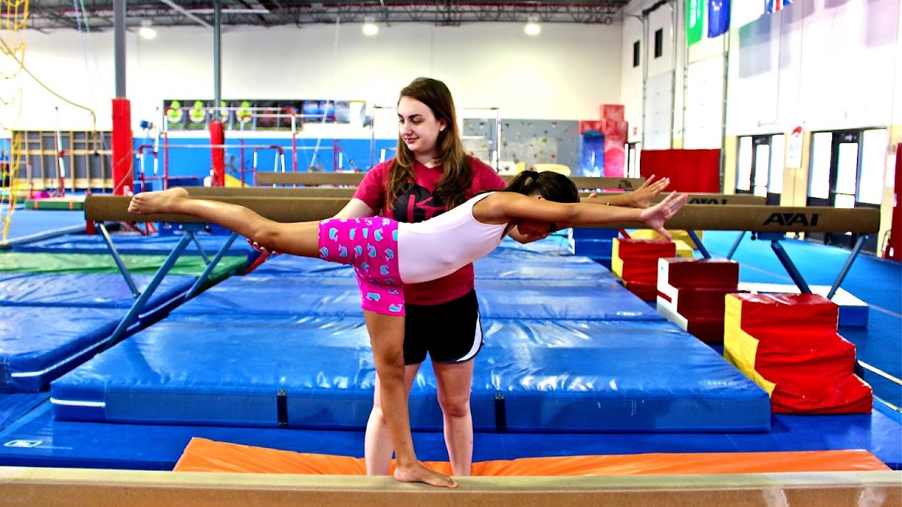 Young Teen Girl Gymnastics