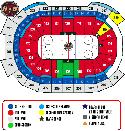 The Giant Center Seating Chart