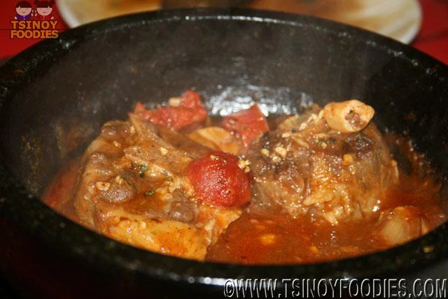 oxtail and chorizo stew