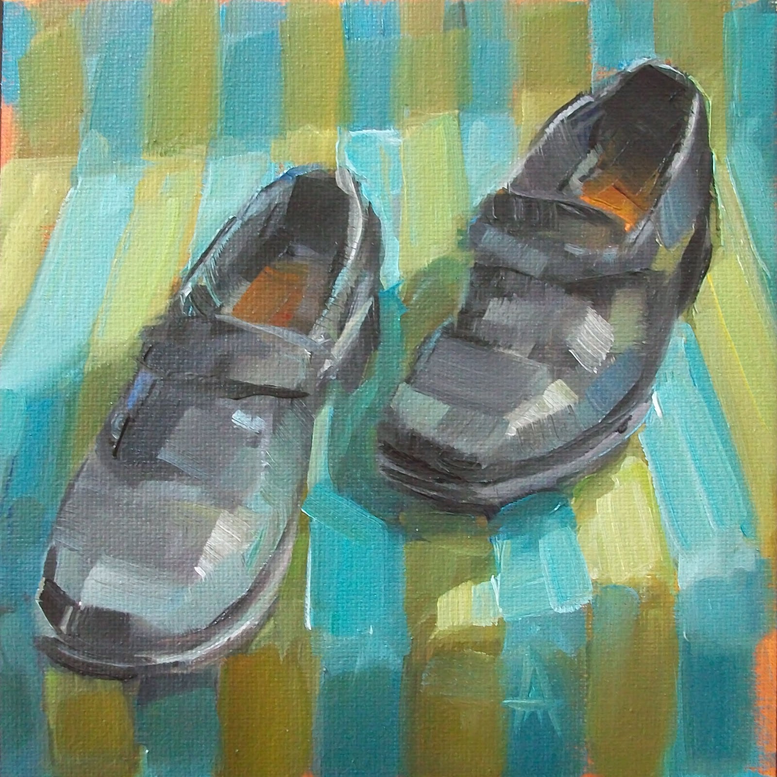 Alice Andreini�s (almost) Daily Paintings 87 My Old