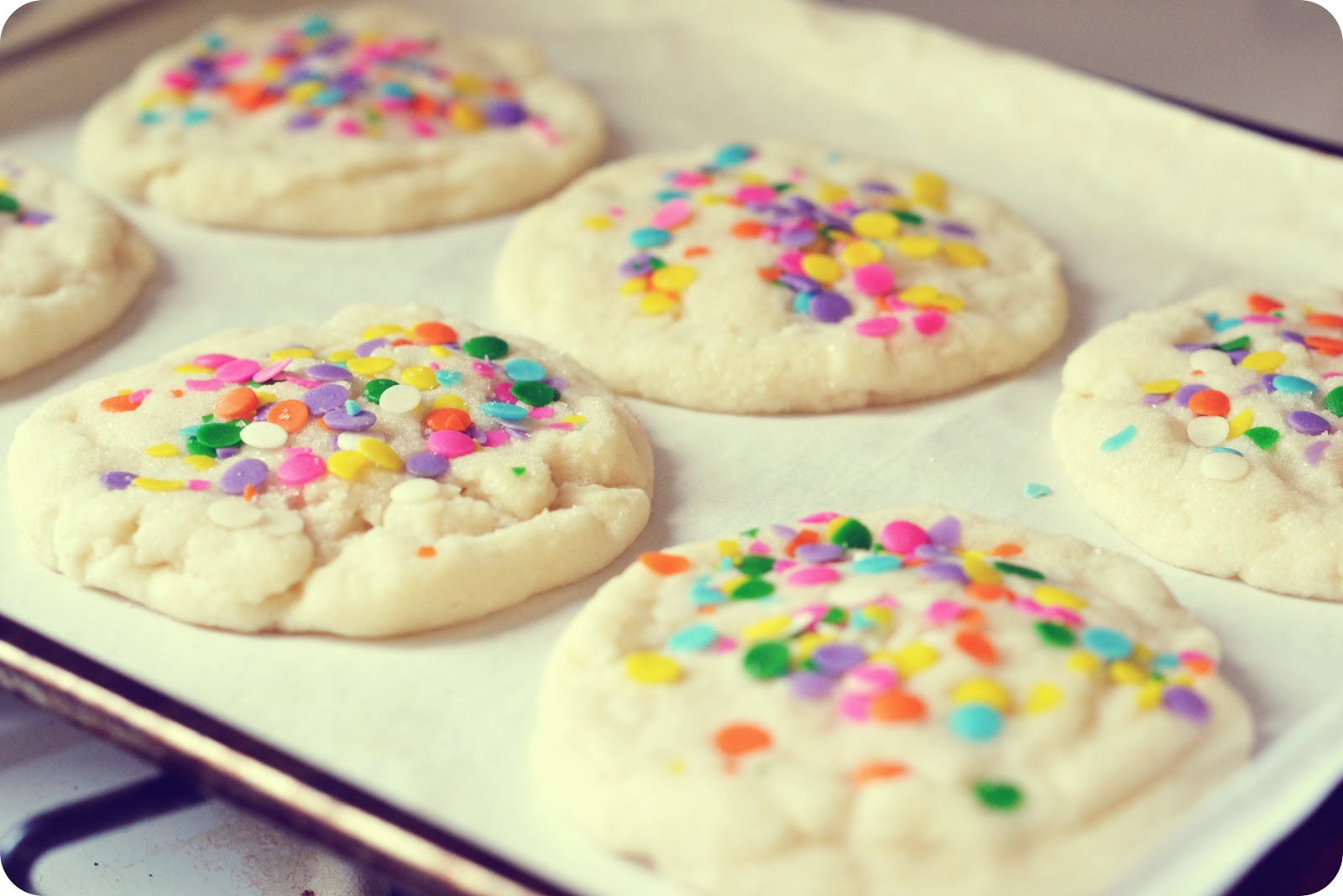 feeding chase. paradise bakery sugar cookies.