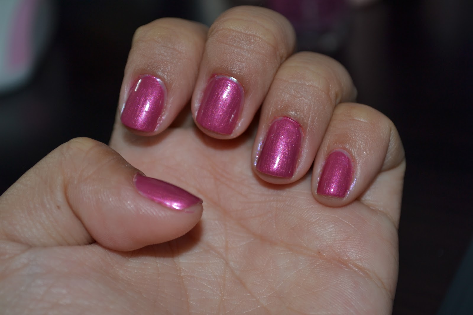 mauve color nail polish