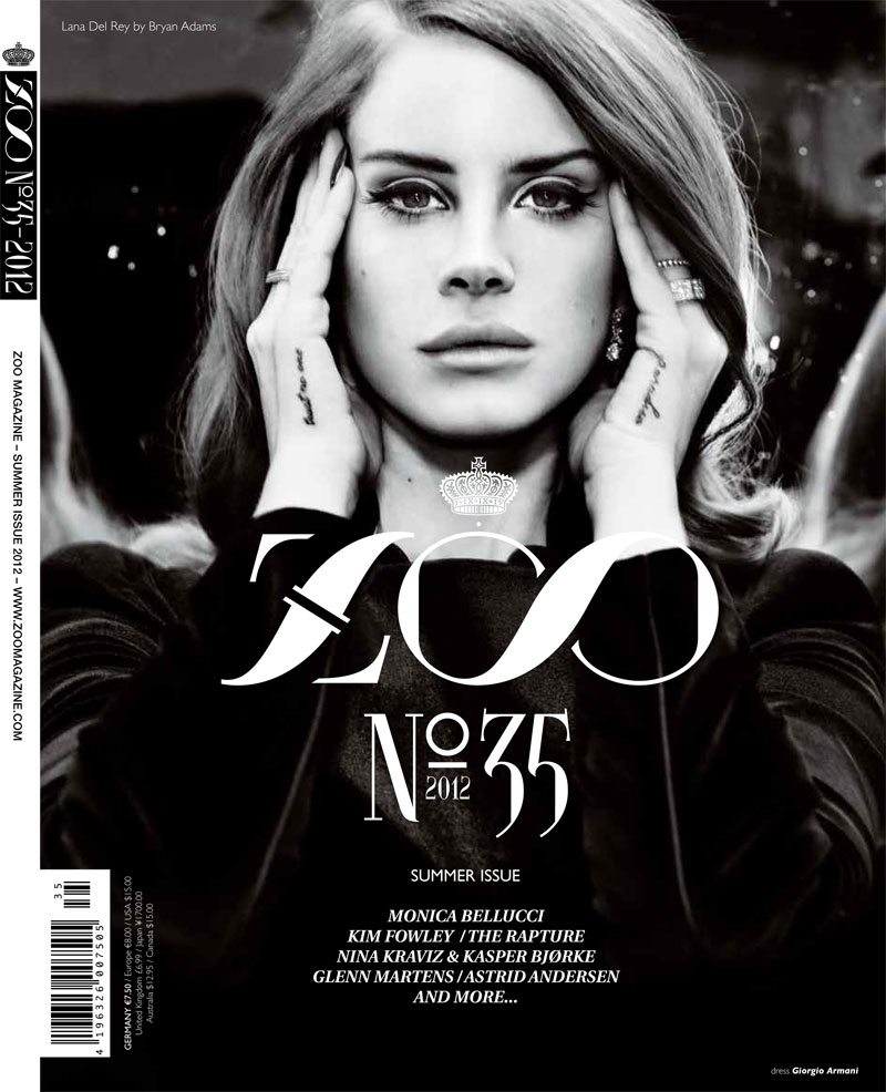 LANA DEL REY for ZOO MAGAZINE SUMMER ISSUE