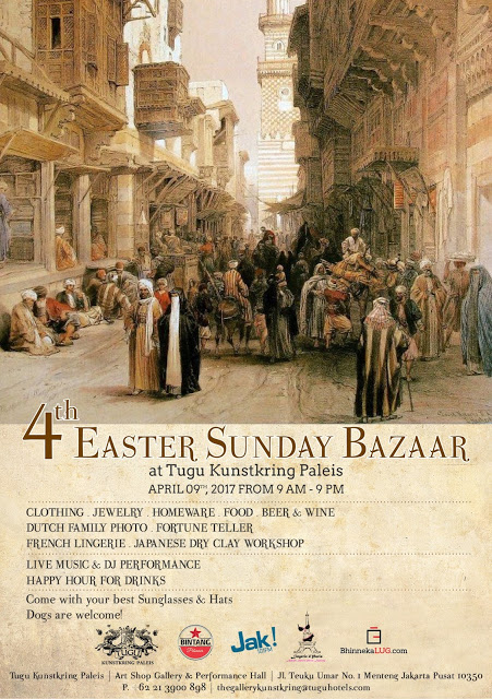 Easter sunday Bazaar at Tugu Kunstkring Palels - jakarta